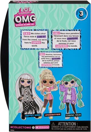 L.O.L Surprise Omg  Κούκλα-Groovy Babe (88573EUC) (4)