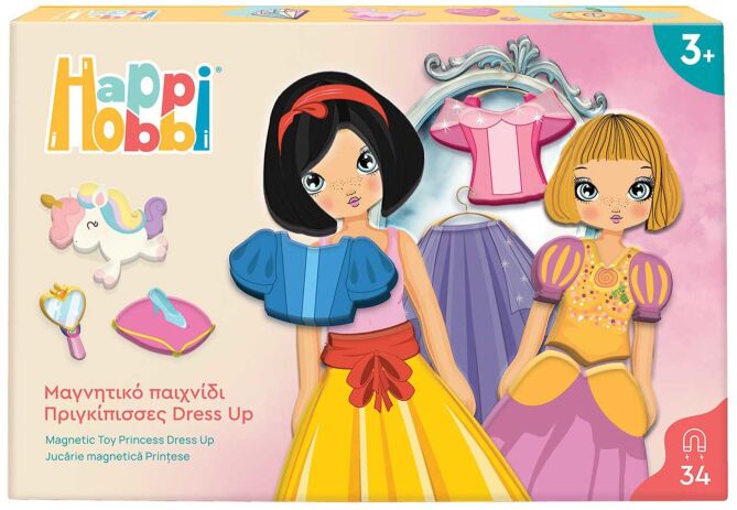 Magnet Box - Πριγκίπισσες Dress Up (1029-64081) (0)