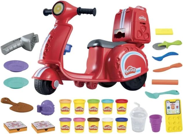 Playdoh Pizza Delivery Scooter Playset (F8803) (0)