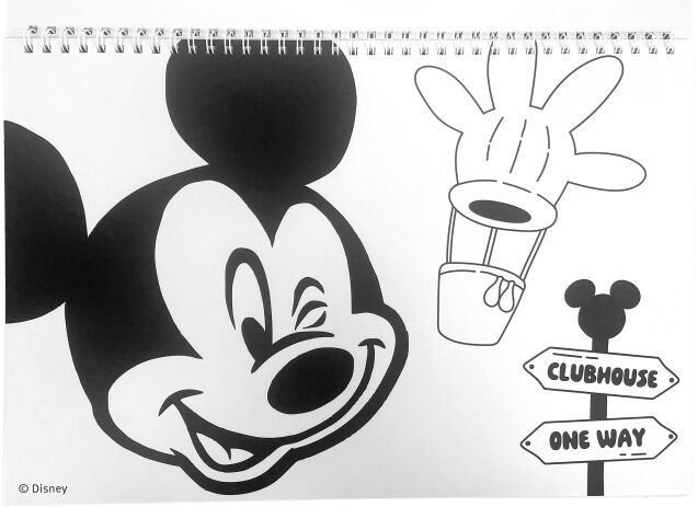 Mickey Street Μπλοκ Ζωγραφικής Α4+Stickers-40 Φύλλα (340-92416) (4)