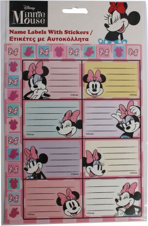 GIM Ετικέτα Minnie 2Τμχ (773-14449) (0)
