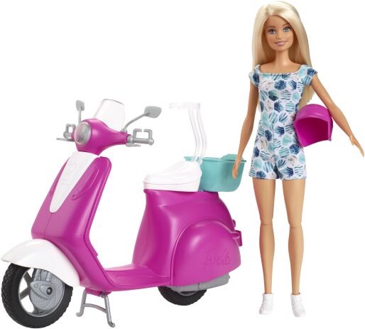Barbie Vespa & Κούκλα (DMR50) (2)