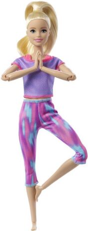 Barbie Beauty Αμέτρητες Κινήσεις-4 Σχέδια (FTG80) (3)