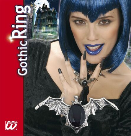 WM Δαχτυλίδι Gothic Bat (7130N) (1)