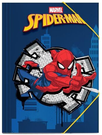 Spiderman Φάκελος Λάστιχο Χάρτινος 25x35-2 Σχέδια-1Τμχ (000508771) (0)