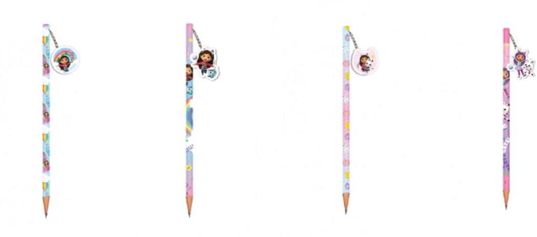 Gabby's Μολύβι Με Γόμα-4 Σχέδια-1Τμχ (000574108) (0)