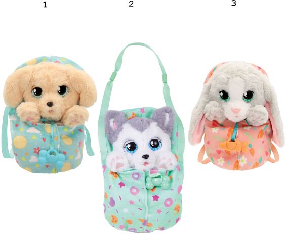 Λούτρινο Σκυλάκι Baby Paws-3 Σχέδια (1607-92712) (1)