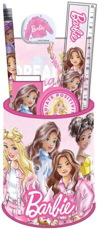 Barbie Σετ Σχολικό+Μολυβοθήκη (349-89884) (0)