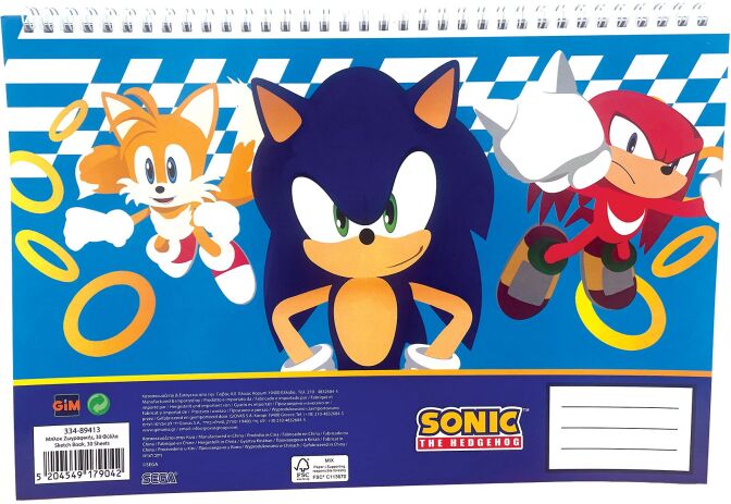Sonic Μπλοκ Ζωγραφικής Α4-30P. (334-89413) (0)