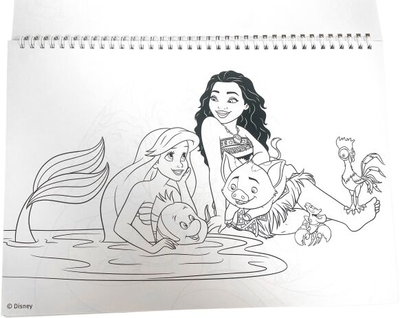Princess Μπλοκ Ζωγραφικής Α4 Και Stickers (331-56416) (2)