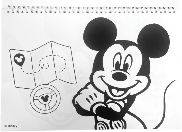 Mickey Street Μπλοκ Ζωγραφικής Α4+Stickers-40 Φύλλα (340-92416) (3)