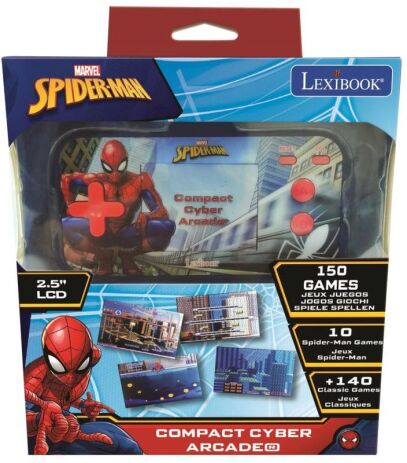 Spiderman Ηλεκτρονική Κονσόλα 2,5" Compact Cyber Arcade (JL2367SP) (1)