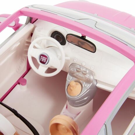 Barbie Fiat 500cc & Κούκλα (HRG59) (3)