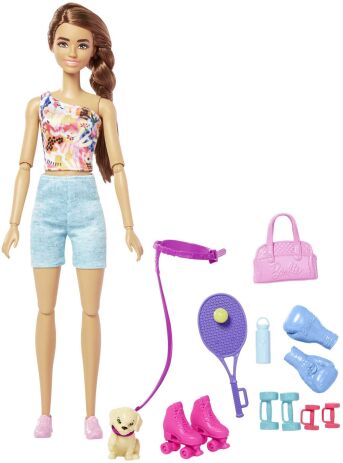 Barbie Wellness Ημέρα Ομορφιάς-3 Σχέδια (GKH73) (2)