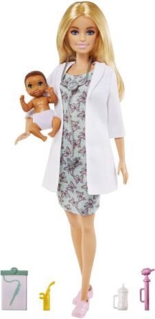 Barbie Γιατρός Για Μωράκι (GVK03) (0)