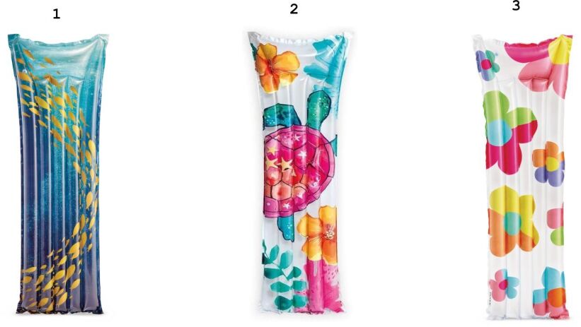 Intex Στρώμα Fashion Mats 183x69cm-3 Σχέδια (59720EU) (1)