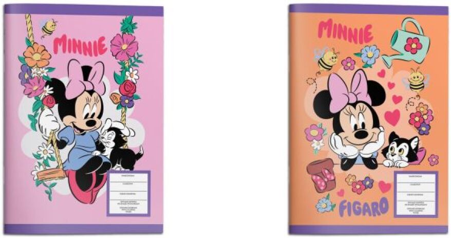 Minnie Τετράδιο Καρφίτσα 17x24 40 Φύλλων-2 Σχέδια (000565852) (0)