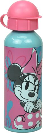 GIM Παγούρι Αλουμινίου Minnie 520ml-2 Σχέδια (553-05232) (0)
