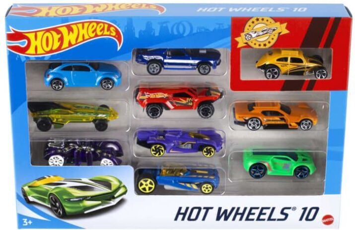 Hot Wheels Αυτοκινητάκια Σετ Των 10- 1 Τμχ (54886) (0)