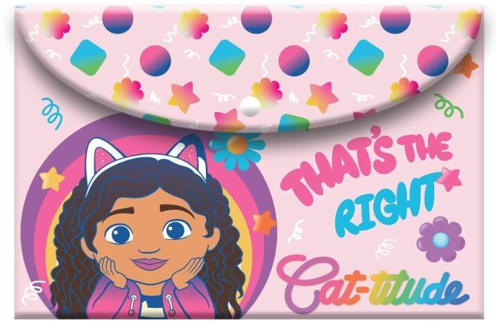 Gabbys Dollhouse Φάκελος Κουμπί Α4 (000574129) (0)