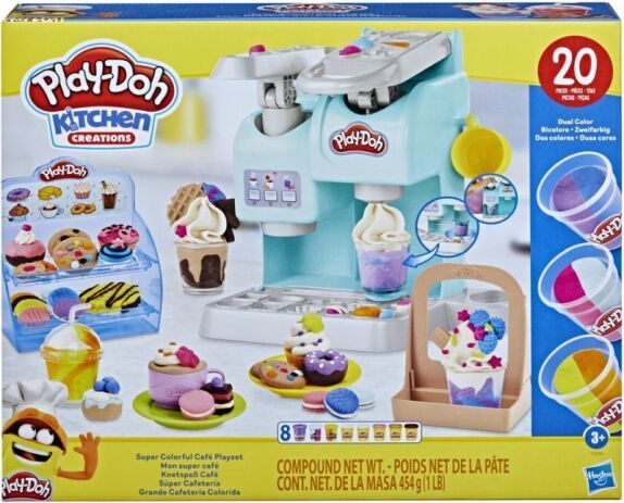 Playdoh Super Colorful Cafe Playset (F5836) (1)