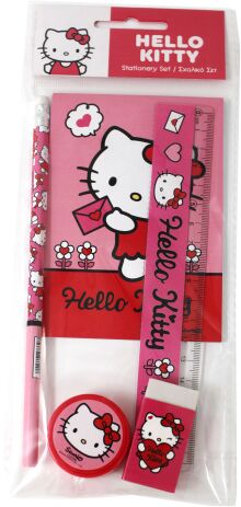 Hello Kitty Σετ Σχολικό+Μπλοκ (335-74755) (0)