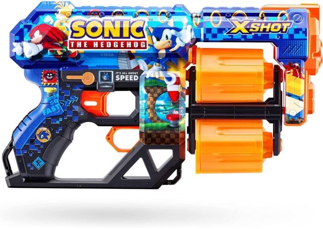 Zuru X-Shot Skins Dread 12 Darts Sonic (36583) (0)