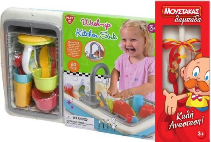 Λαμπάδα Playgo Στραγγιστήρας-20Τμχ (3600) (0)