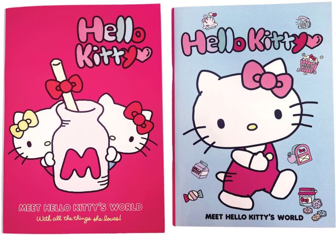 Hello Kitty Τετράδιο 17x25-2 Σχέδια-1Τμχ (335-76400) (0)