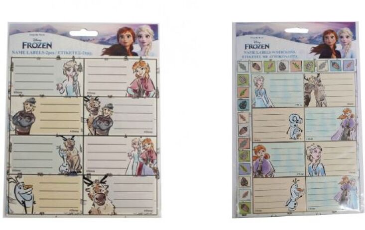 GIM Ετικέτα 2Τμχ. Frozen (771-80849) (0)