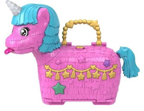 Polly Pocket Polly Μονόκερος Πινιάτα Έκπληξη Σετ-2 Σχέδια (GVL88) (0)