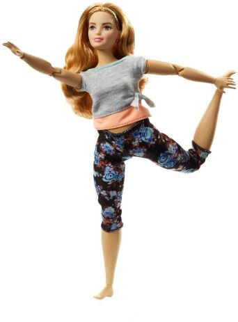 Barbie Beauty Αμέτρητες Κινήσεις-4 Σχέδια (FTG80) (0)