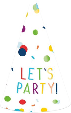 Καπέλα Confetti Birthday 8Τμχ (M9906356) (0)
