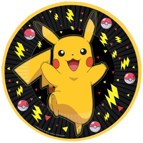 Πιάτα 23εκ Pikachu-Pokemon 8Τμχ (M991710466) (0)