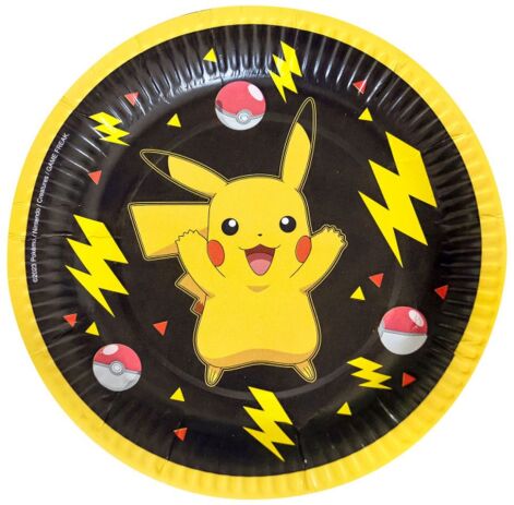 Πιάτα 18εκ Pikachu-Pokemon 8Τμχ (M991710566) (0)