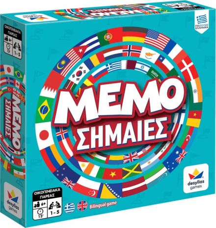 Επιτραπέζιο Memo Σημαίες (100796) (0)