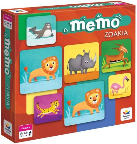 Επιτραπέζιο Memo-Ζωάκια (101602) (0)