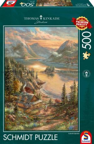 Παζλ Kinkade 500-Lakeside Splendor (59710) (0)