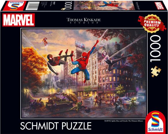 Παζλ Kinkade Marvel 1000-Spider-Man And Friends:The Ultimate Alliance (59957) (0)