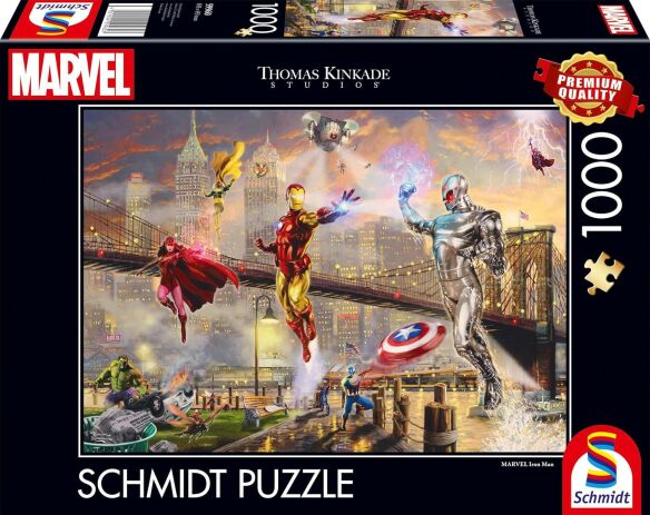 Παζλ Kinkade Marvel 1000-Iron Man (59960) (0)