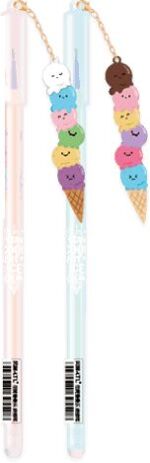 Metron Στυλό Gel 0.7mm Ice Cream Μπλε-2 Σχέδια-1Τμχ (243.092431) (0)