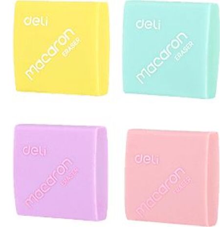 Deli Γόμα Macaron-4 Χρώματα-1Τμχ (231.930446) (0)