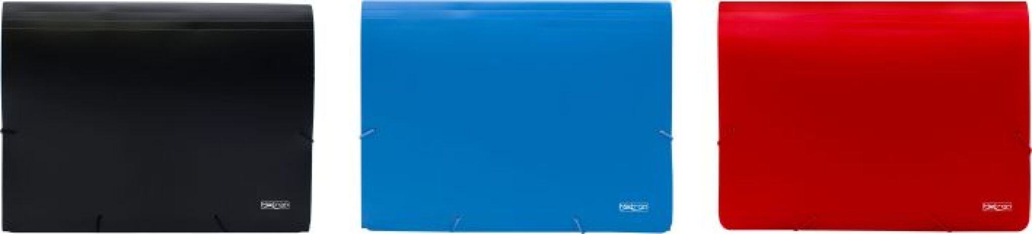 Metron Φάκελος 12 Θέσεων Λάστιχο-3 Χρώματα-1Τμχ (907.12) (0)