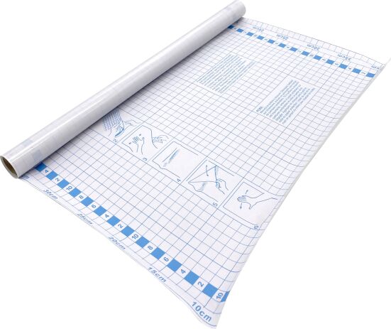 Metron Αυτοκόλλητο Διάφανο Ρολό 2x0.45m. (092776) (1)