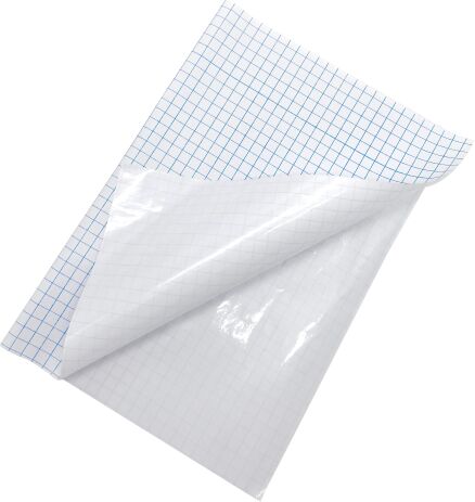 Metron Αυτοκόλλητο Διάφανο Κάλυμμα Βιβλίου 50Χ36 (092806) (1)