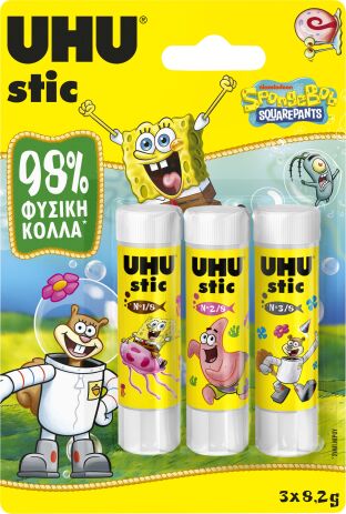 Uhu Κόλλα Stic 3X8,2gr (7008751) (0)