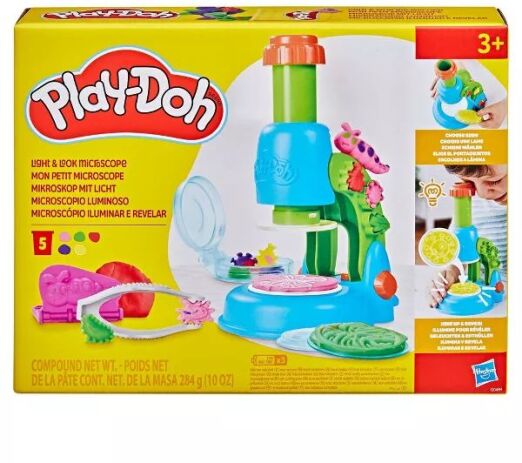 Playdoh Light & Look Microscope (G0494) (1)