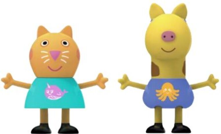 Peppa Pig Peppas Best Friends-4 Σχέδια (PPF6413) (2)