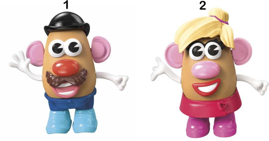 Mr & Mrs Potato Head-2 Σχέδια (F9416) (1)