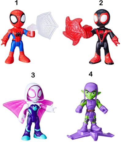 Spidey Saf 3" Figure-4 Σχέδια (G0661) (1)